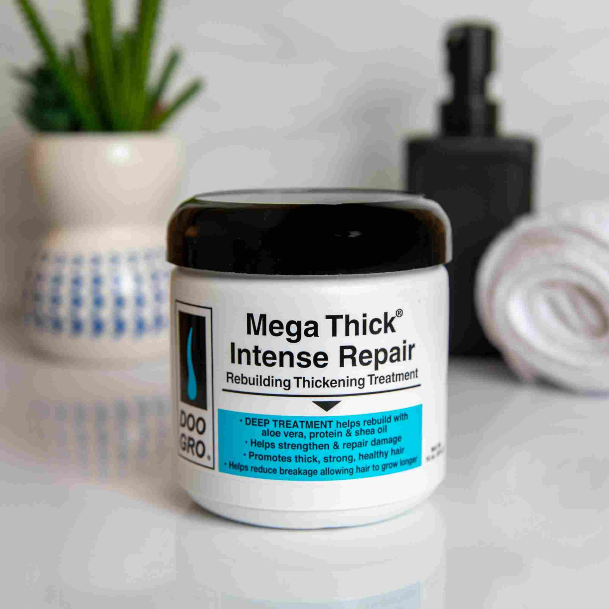 DOO GRO MEGA THICK INTENSE REPAIR Rebuilding Thickening Treatment 16oz image 0