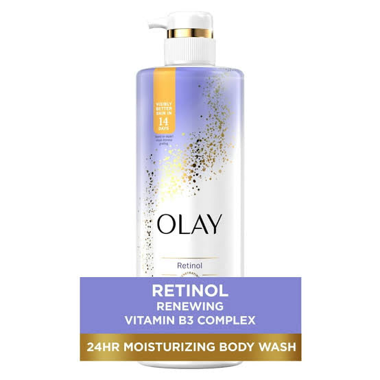 OLAY RETINOL 24HR MOISTURIZING BODY WASH 20oz/591ml image 0