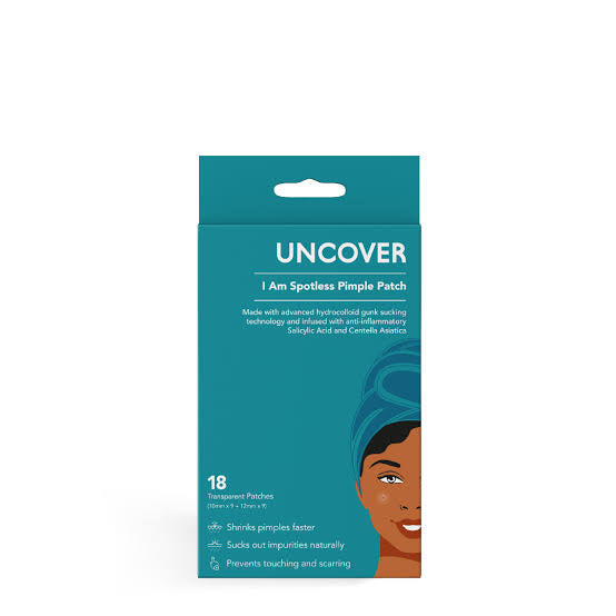 UNCOVER I AM SPOTLESS PIMPLE PATCH - 18 TRANSPARENT PATCHES image 0