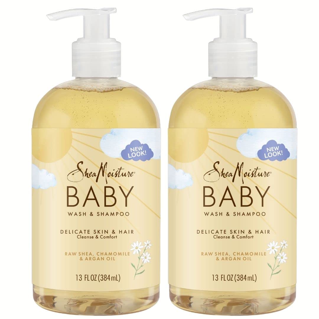 SHEA MOISTURE BABY WASH & SHAMPOO 13oz/384ml image 0