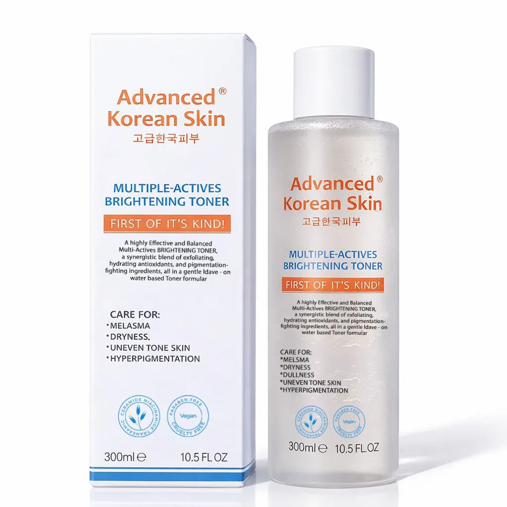 ADVANCED KOREAN SKIN MULTIPLE-ACTIVES BRIGHTENING TONER 300ml/10.5oz