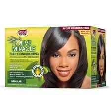AFRICAN PRIDE DEEP CONDITIONING ANTI-BREAKAGE NO LYE RELAXER - KIT (REGULAR)