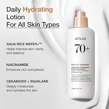 ANUA RICE 70 + CERAMIDE INTENSIVE MOISTURIZING MILK 150ml