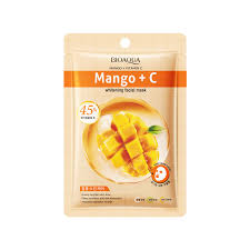 BIOAQUA MANGO + VITAMIN C WHIENING FACIAL MASK - SHEET MASK