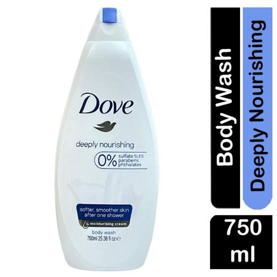 DOVE DEEPLY NOURISHING BODY WASH 750ml