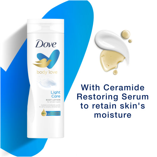 DOVE BODY LOVE LIGHT CARE BODY LOTION 400ml