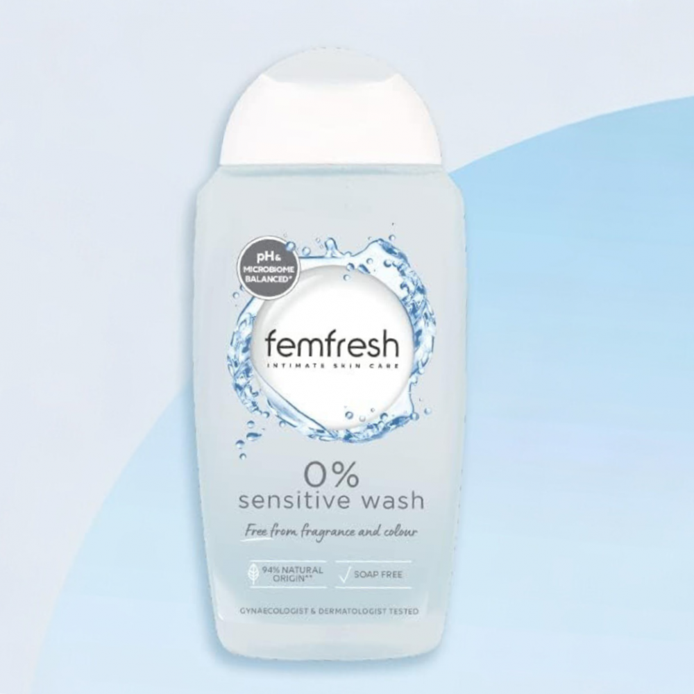 FEMFRESH 0% SENSITIVE WASH 250ml