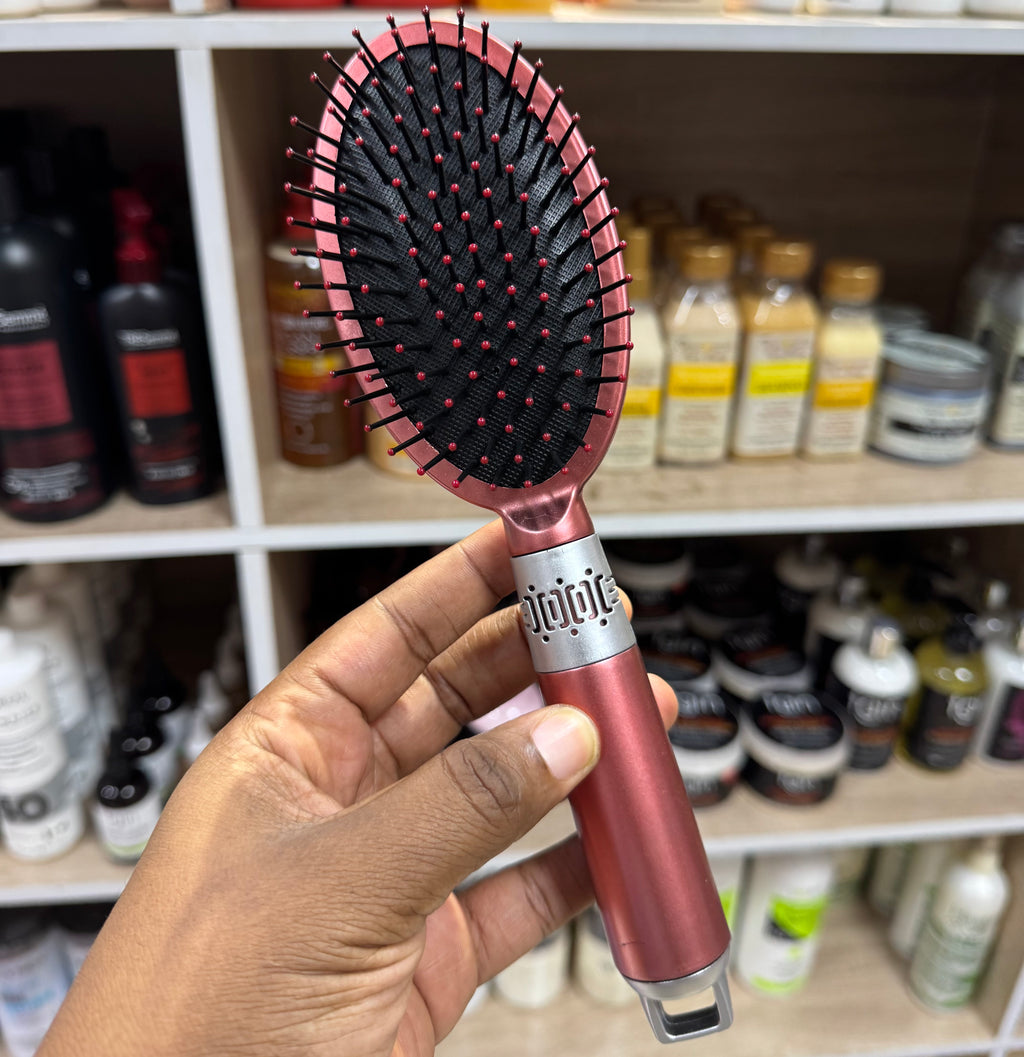 TD HAIR BRUSH WITH MIRROR - 2IN1