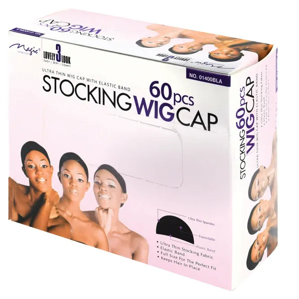 MAGIC COLLECTION STOCKING WIG CAP - NOT SOLD AS BOX. SOLD AS SINGLE (1 CAP)