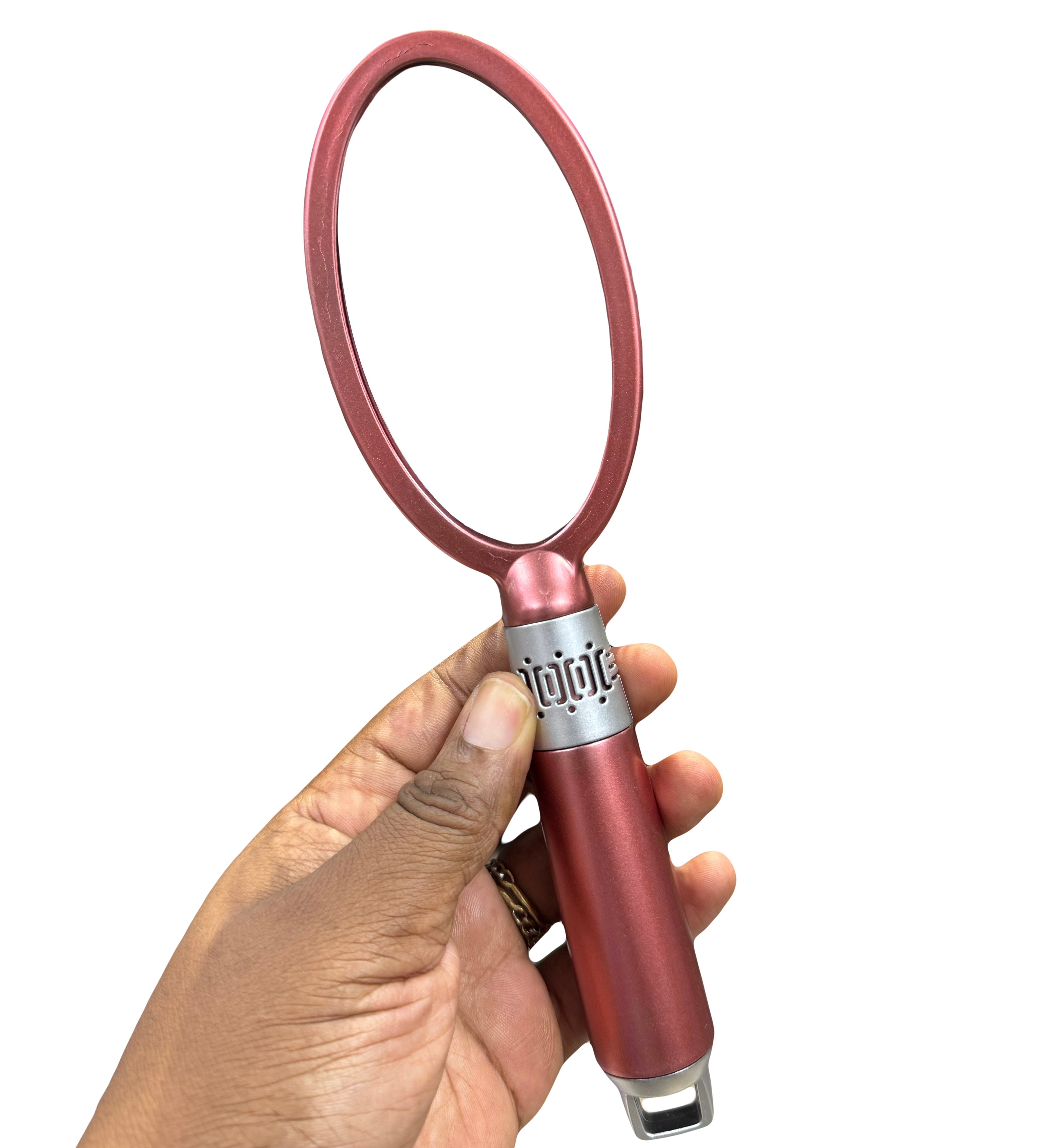 TD HAIR BRUSH WITH MIRROR - 2IN1