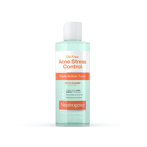 NEUTROGENA OIL-FREE ACNE STRESS CONTROL - Triple Action Toner 8oz/237ml