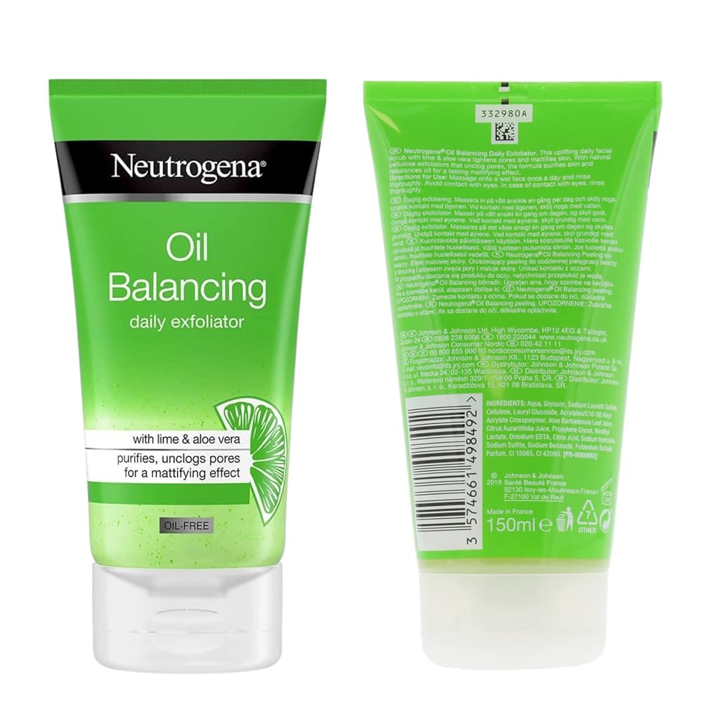 NEUTROGENA OIL BALANCING DAILY EXFOLIATOR 150ml