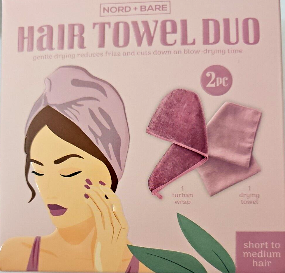 NORD + BARE HAIR TOWEL DUO