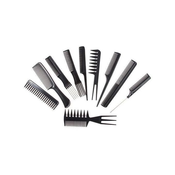 SET OF COMBS - 10PCS