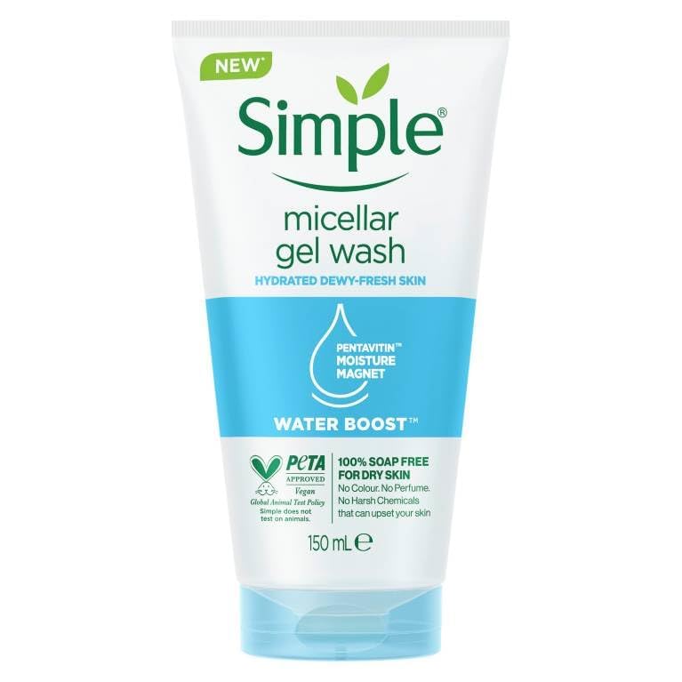 SIMPLE MICELLAR GEL WASH - WATER BOOST 150ml