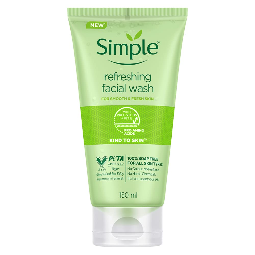 SIMPLE REFRESHING FACIAL WASH 150ml