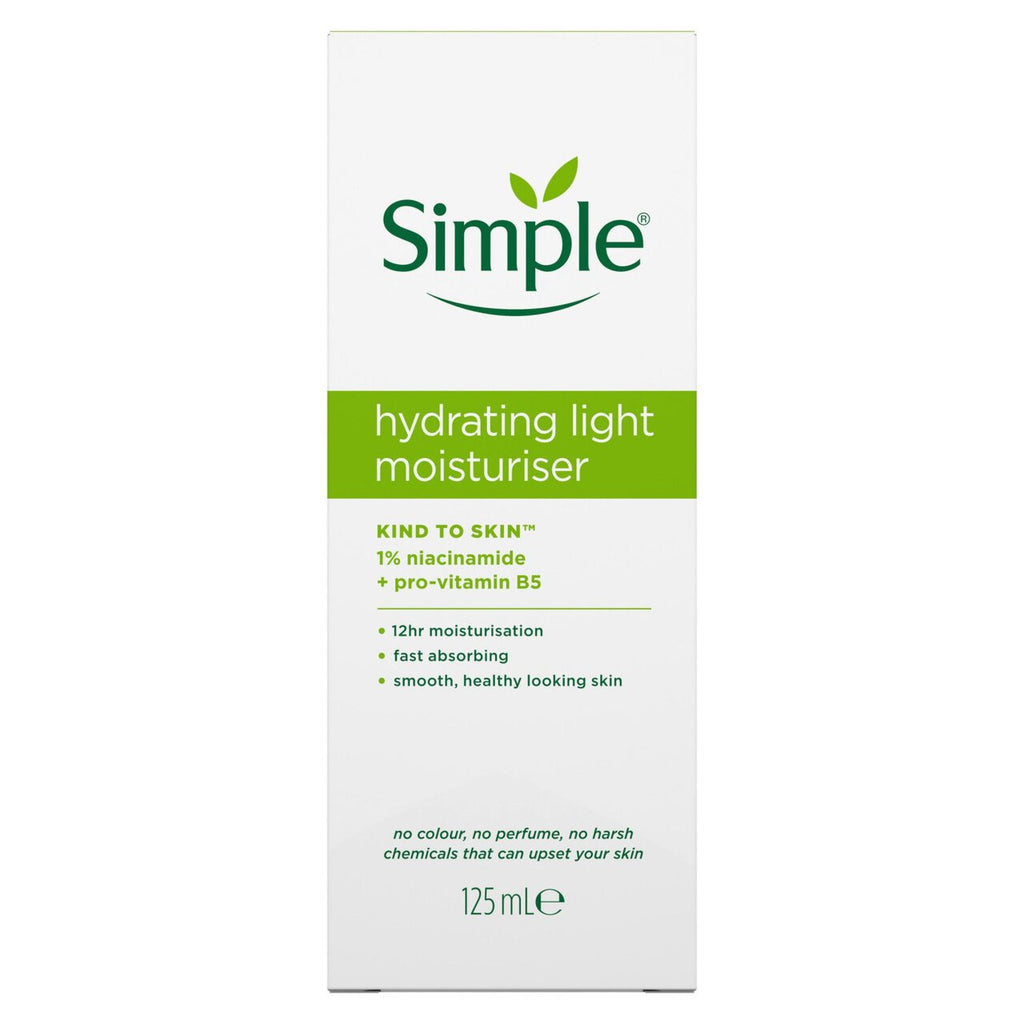 SIMPLE HYDRATING LIGHT MOISTURISER 4.2oz/125ml