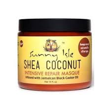 SUNNY ISLE SHEA COCONUT INTENSIVE REPAIR MASQUE 16oz/473ml
