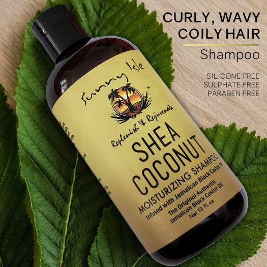 SUNNY ISLE SHEA COCONUT MOISTURIZING SHAMPOO  12oz