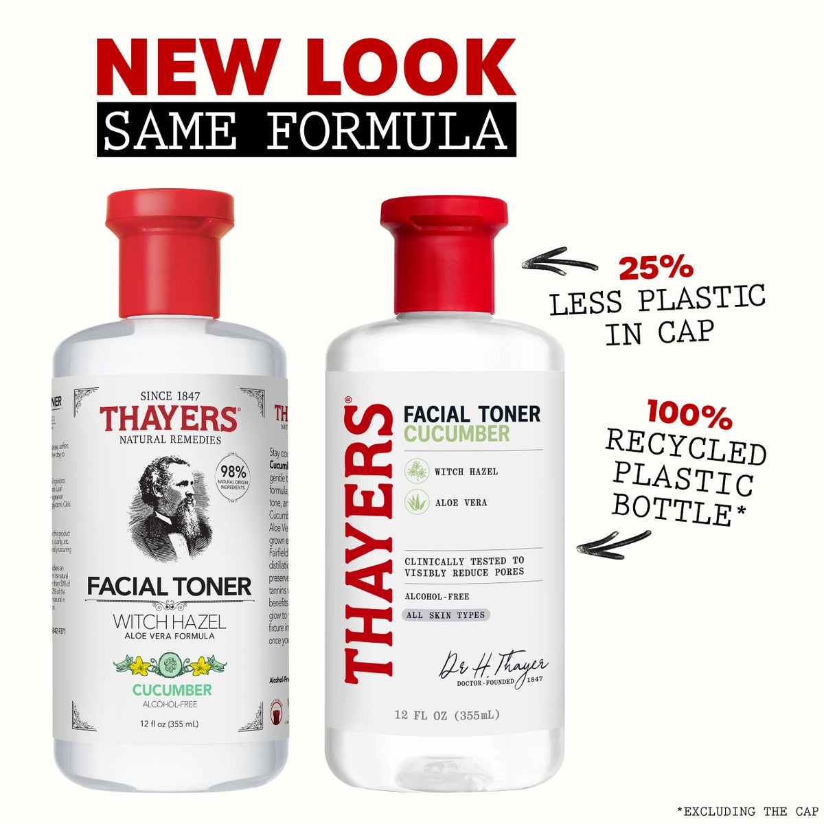 THAYERS FACIAL TONER - CUCUMBER 12oz/355ml