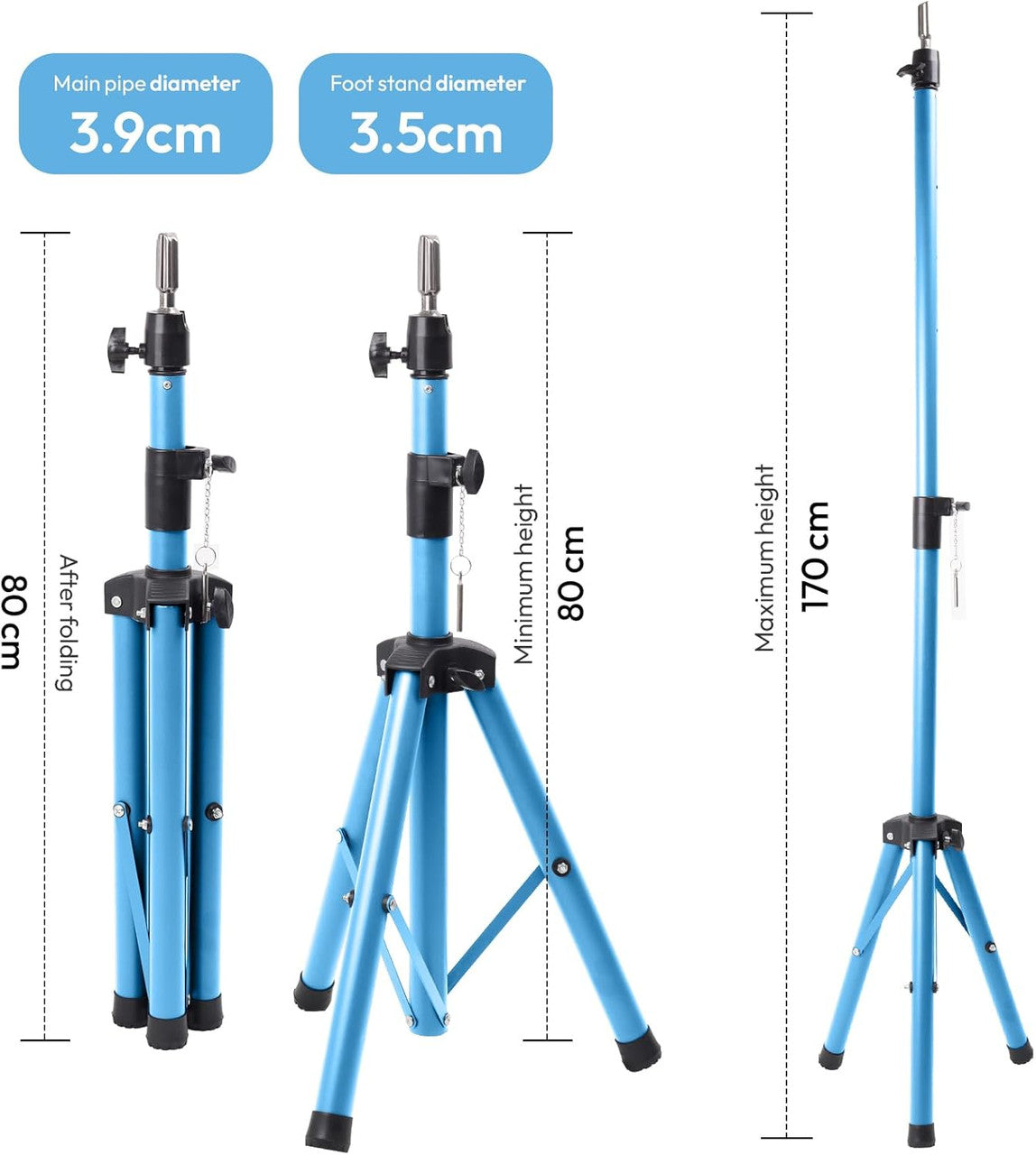 TRIPOD WIG MAKING STAND