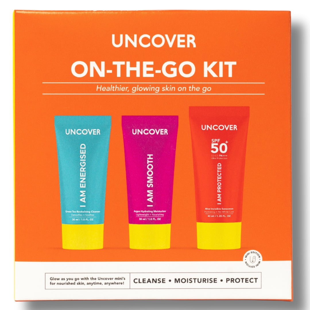 UNCOVER ON-THE-GO KIT - HEALTHIER GLOWING SKIN ON THE GO image 0