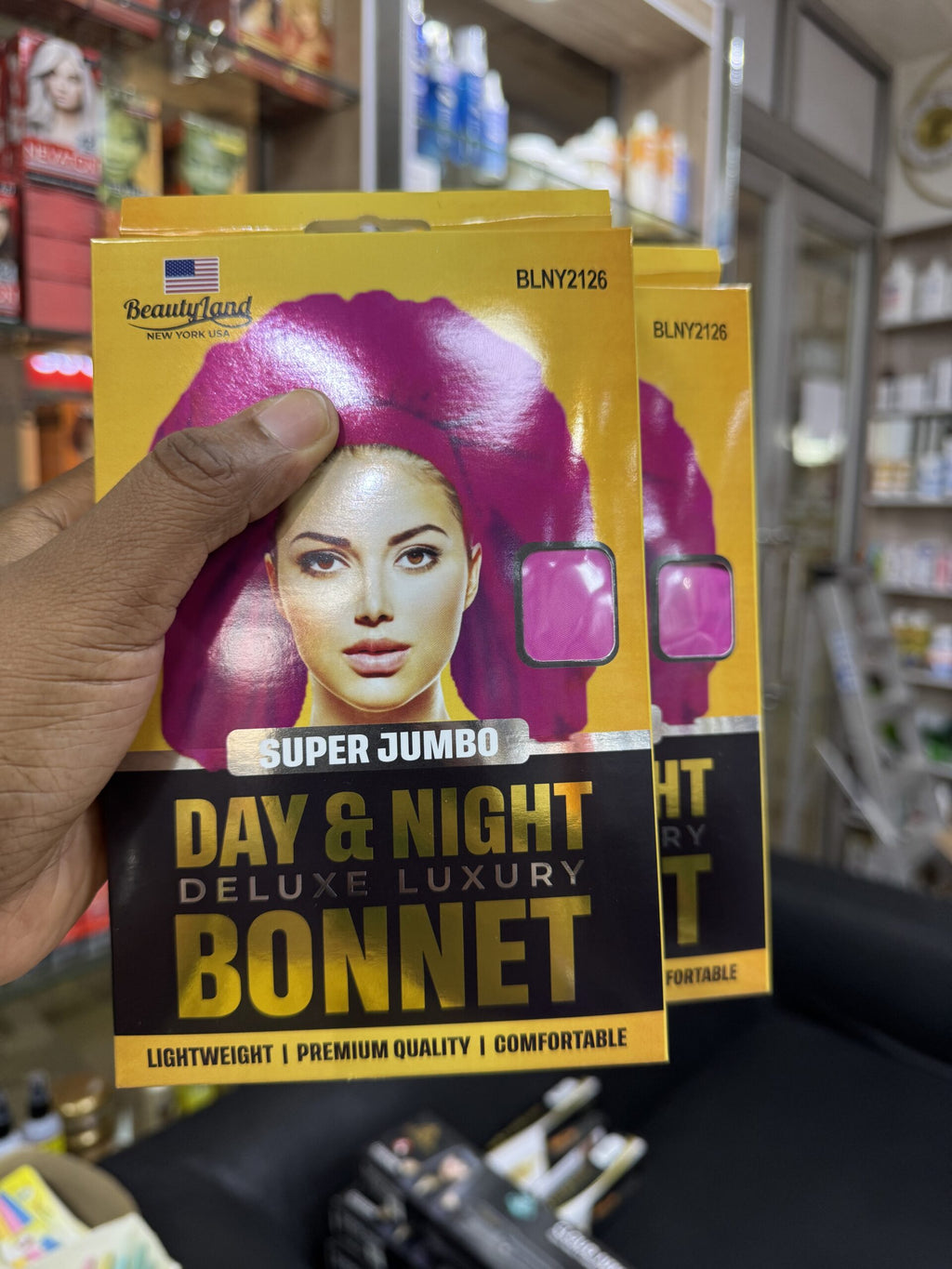 BEAUTYLAND SUPER JUMBO DAY & NIGHT DELUXE LUXURY BONNET image 0