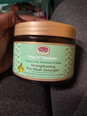 AFRICAN PRIDE “FEEL IT” FORMULA STRENGTHENING PRE-WASH DETANGLER 340g/12oz