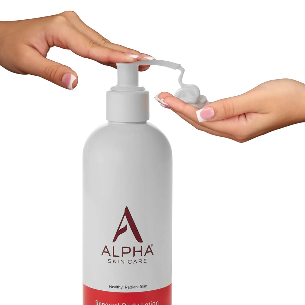 ALPHA SKIN CARE RENEWAL BODY LOTION 12% GLYCOLIC AHA 12oz/340g