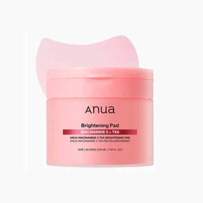 ANUA BRIGHTENING PAD - ANUA NIACINAMIDE 5 TXA BRIGHTENING PAD - 60 PADS (210ml/7.10oz)