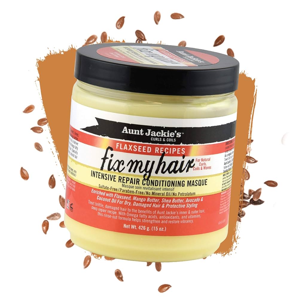 AUNT JACKIE’S FIX MY HAIR INTENSIVE REPAIR CONDITIONING MASQUE 15oz/426g