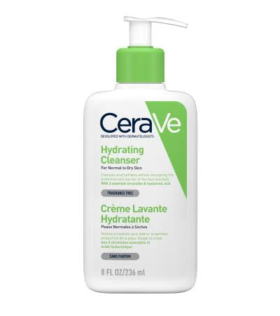 CERAVE HYDRATING CLEANSER FOR NORMAL TO DRY SKIN 8oz/236ml image 0