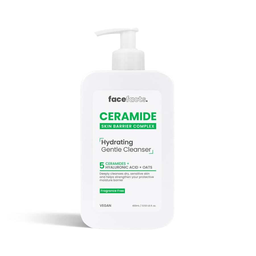 FACEFACTS CERAMIDE HYDRATING GENTLE CLEANSER 400ml image 0