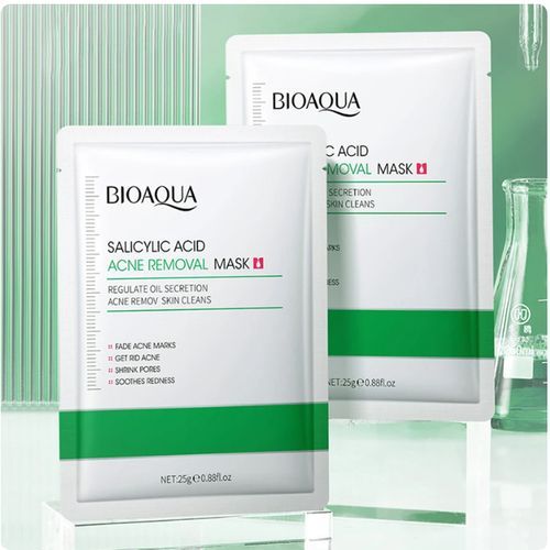 BIOAQUA SALICYLIC ACID ACNE REMOVAL FACIAL MASK 25g - SHEET MASK