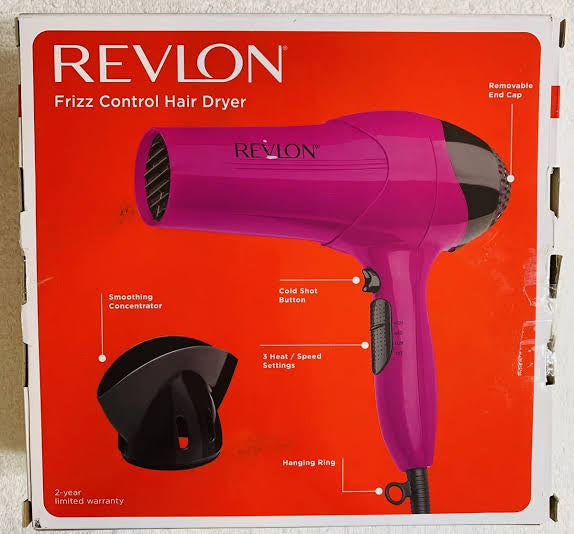 REVLON FRIZZ CONTROL HAIR DRYER image 0