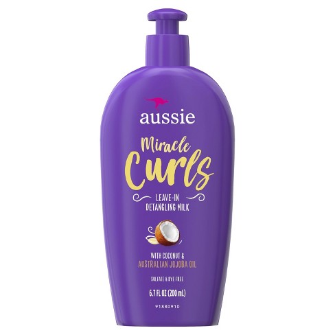 AUSSIE MIRACLE CURLS LEAVE-IN DETANGLING MILK 6.7oz/200ml image 0