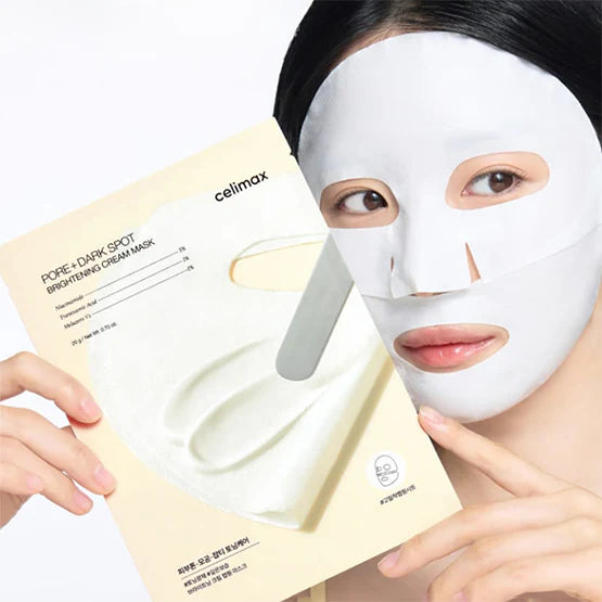 CELIMAX PORE + DARK SPOT BRIGHTENING CREAM MASK