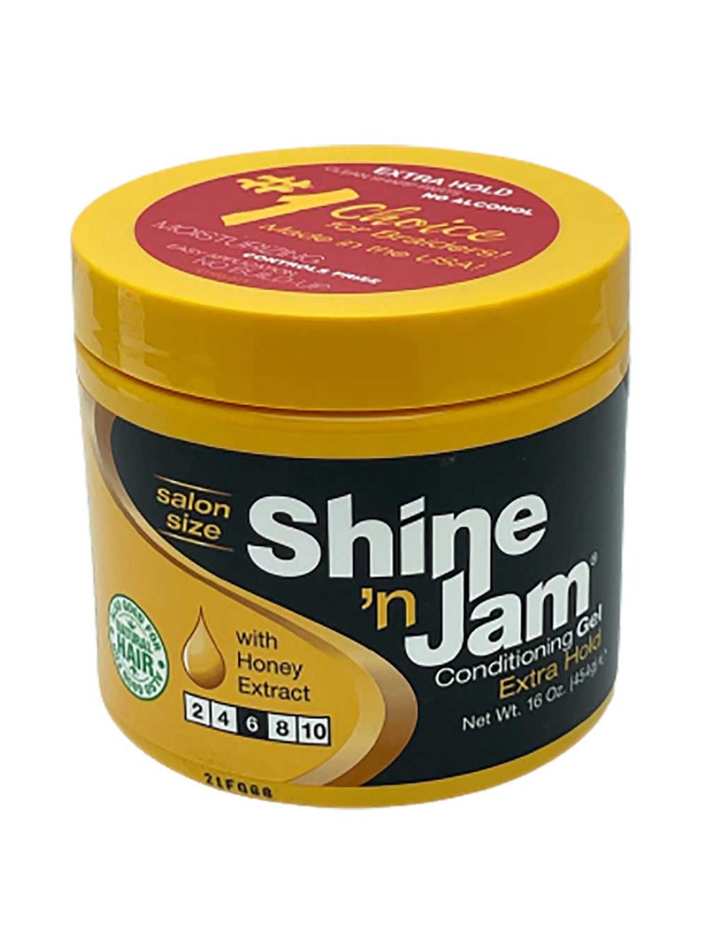 SHINE 'N JAM CONDITIONING GEL EXTRA HOLD 16oz/454g image 0