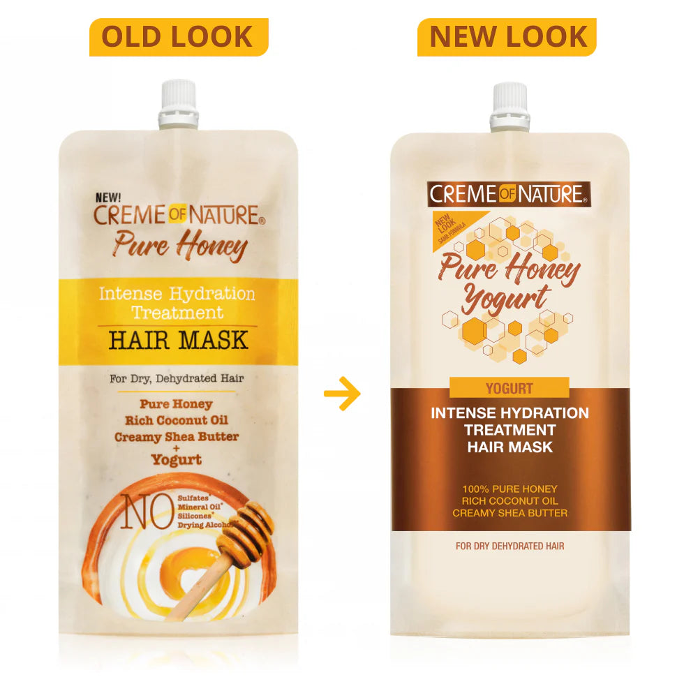 CREME OF NATURE PURE HONEY YOGURT HAIR MASK 112ml