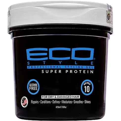 ECO STYLING GEL SUPER PROTEIN - FOR DRY & DAMAGED HAIR 16oz/473ml image 0