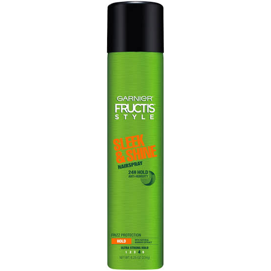 GARNIER SLEEK & SHINE ULTRA STRONG HOLD HAIRSPRAY 8.25oz/234g image 0