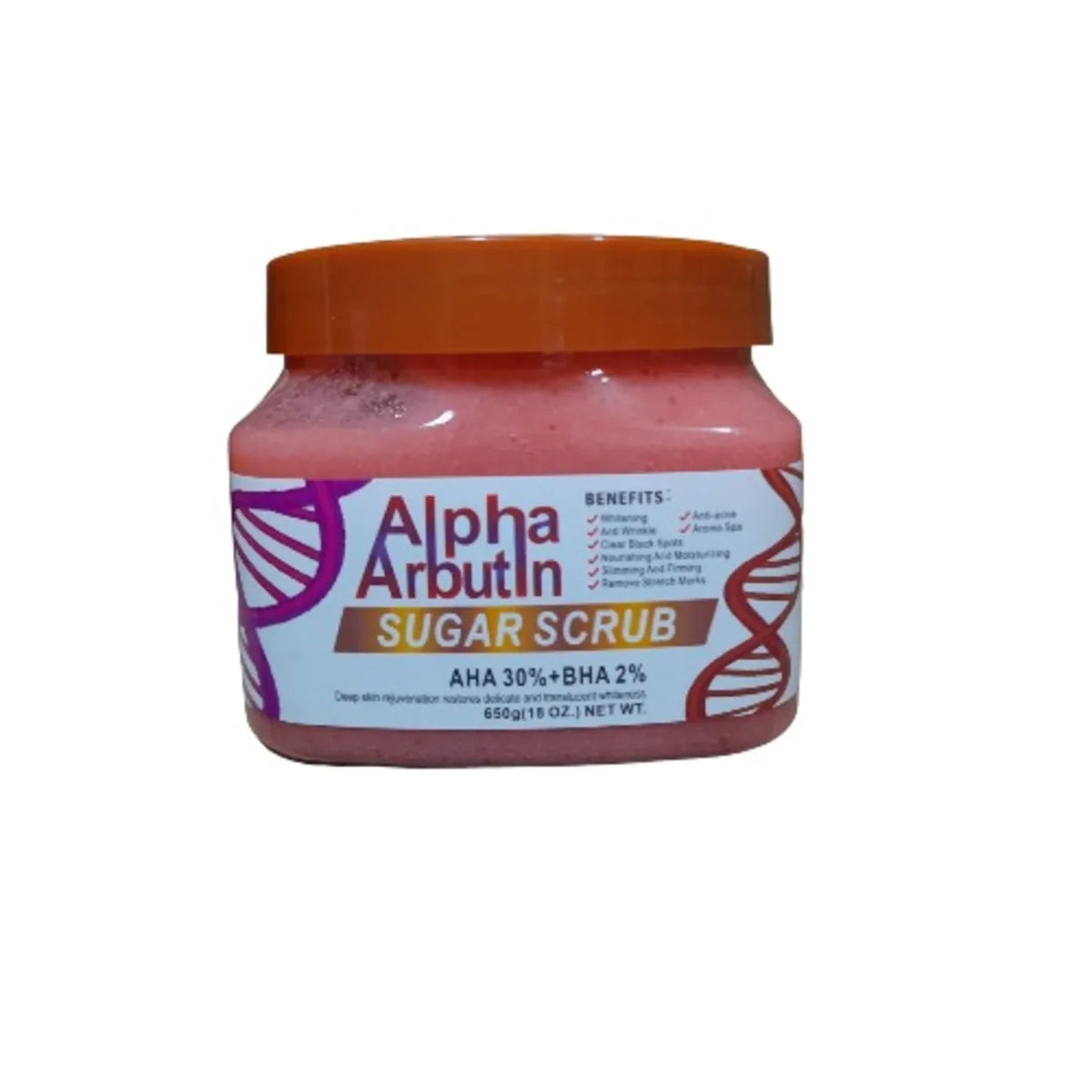 DR MEINAIER ALPHA ARBUTIN SUGAR SCRUB 650g/18oz image 0