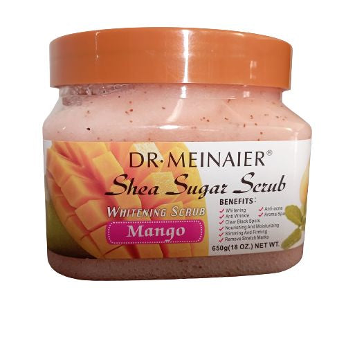 DR MEINAIER SHEA SUGAR WHITENING SCRUB MANGO 650g/18oz image 0