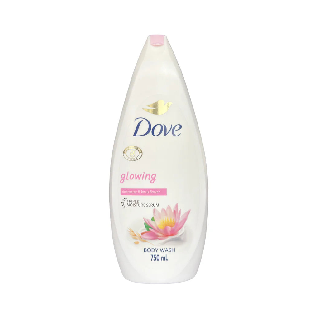 DOVE GLOWING BODY WASH 750ml