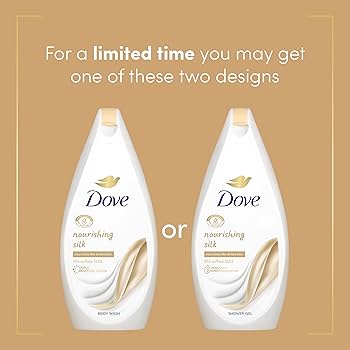 DOVE NOURISHING SILK BODY WASH 750ml