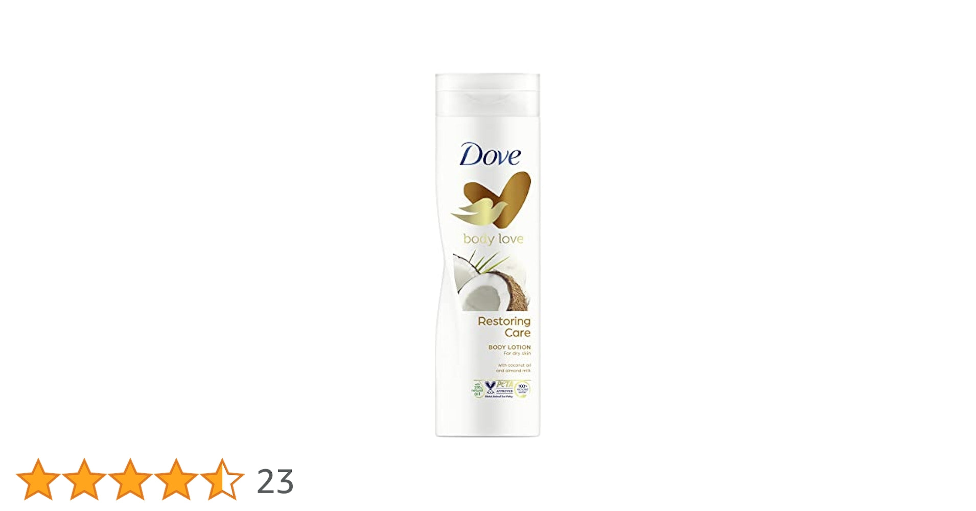 DOVE BODY LOVE RESTORING CARE BODY LOTION 400ml
