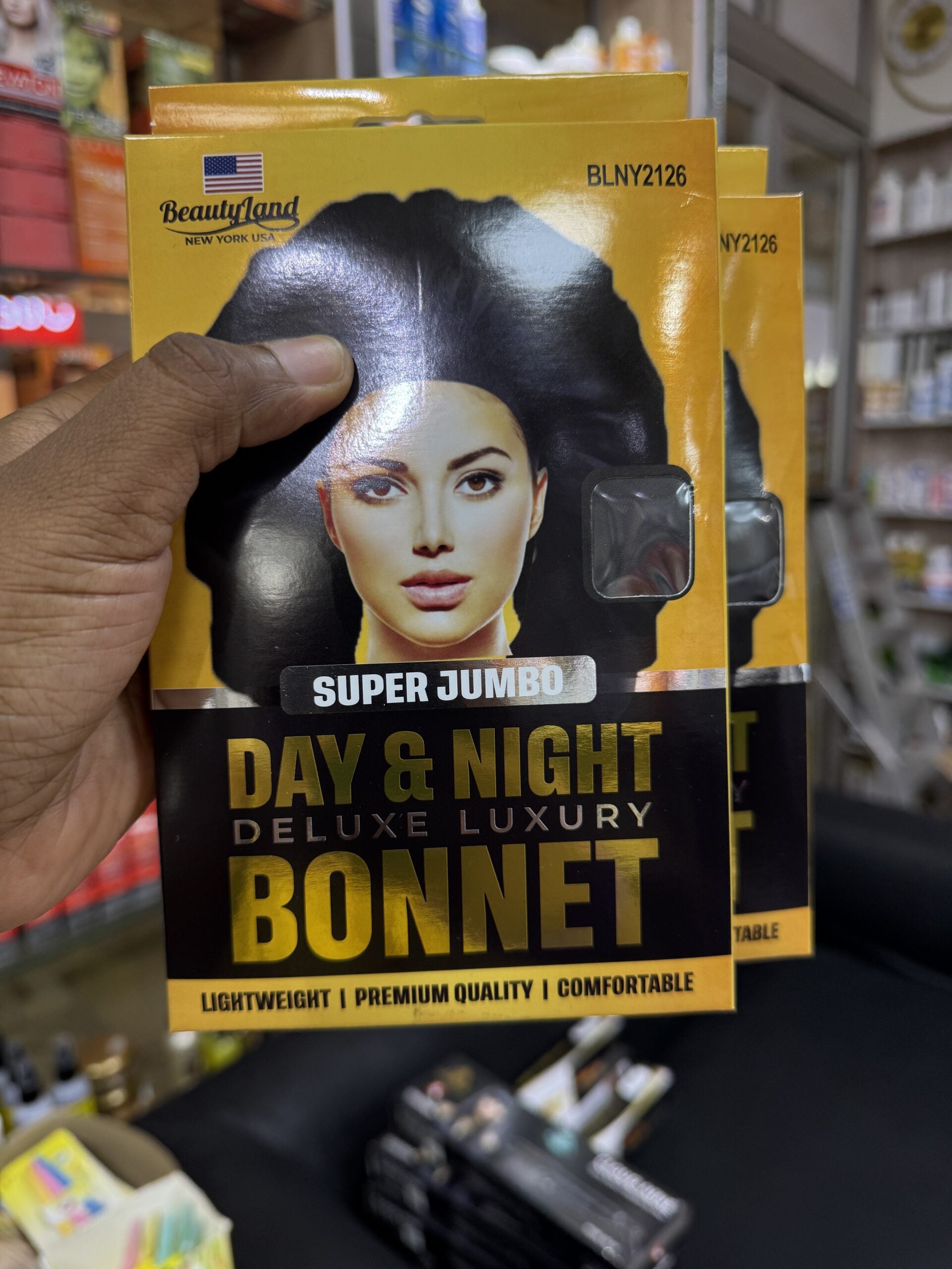 BEAUTYLAND SUPER JUMBO DAY & NIGHT DELUXE LUXURY BONNET image 1