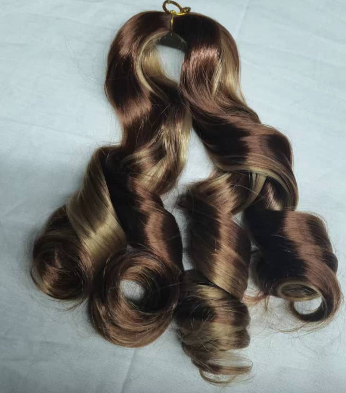 FRENCH WAVE / CURLY BRAIDING HAIR 14inches image 0