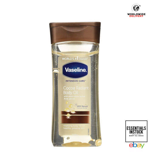 VASELINE COCOA RADIANT BODY OIL 200ml - POLAND image 0