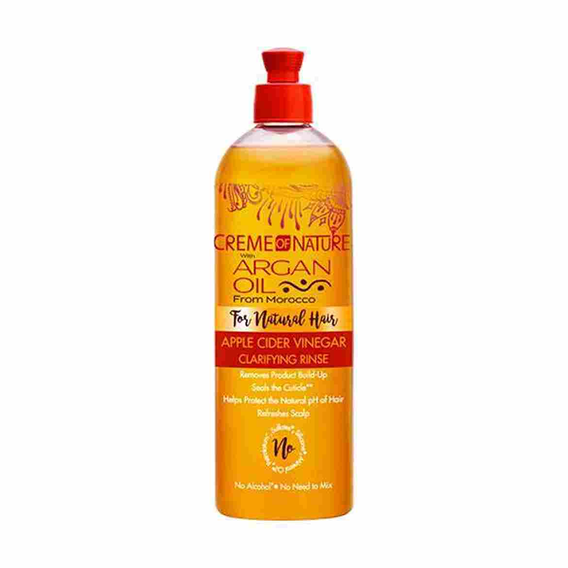 CREME OF NATURE APPLE CIDER VINEGAR CLARIFYING RINSE 15.5oz image 0